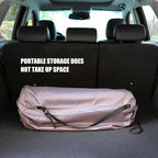 Inflatable Car Air Mattress for Toyota Prius/Prius+ XW50 XW30/5.Gen 2003-2025 Air Mattress Camping Bed Car Sleeping Bed Portable Foldable Car Air Bed,Suede Coffee