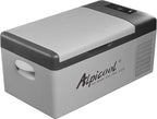 Alpicool C15 Portable Car Freezer,12 Volt Refrigerator, 16 Quart (15 Liter) Fast Cooling 12V Car Fridge -4℉~68℉, Car Cooler, 12/24V DC and 100-240V AC for Outdoor, Camping, RV, Truck, Boat