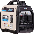 Pulsar PGD40ISCO Ultra Light Quiet 4000W Portable Gas Inverter Generator, white
