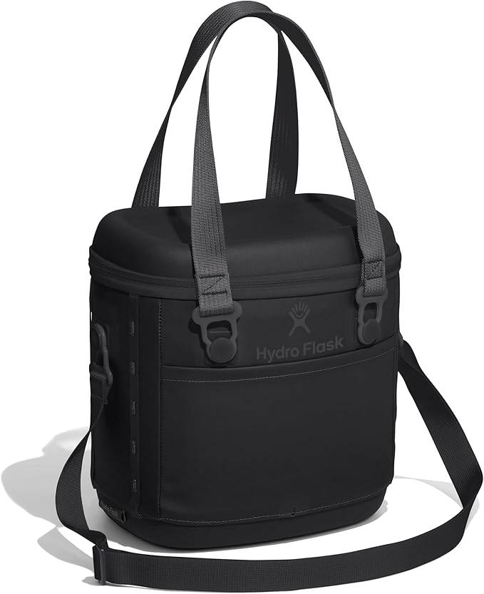 Hydro Flask Carryout Cooler - Insulated Portable Soft Cooler - 10 L Capacity in Black