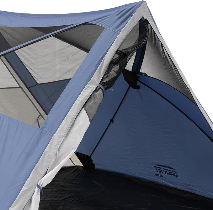 CLAM Quick-Set A-Frame Tent, 8 x 8 Ft Portable Outdoor Hiking Camping Shelter, Apex