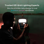 BioLite Alpenglow Multicolor USB Lantern with Rechargeable Battery and Charging Port, AlpenGlow 250