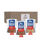 Mountain House Freeze-Dried Protein Pack Sampler #10 Can – 102 Total Servings (Pack of 6) – Includes Diced Chicken, Diced Beef & Ground Beef – Fully Cooked, Ready-to-Eat High-Protein Emergency Survival Canned Food – Shelf-Stable Long-Term Food Storage ...