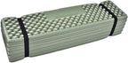 Drfeify Mattress Foam Camping Mat for Outdoor Sports Egg Cell Shape Sleeping Pad for Camping Material (Green)