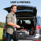 GRECELL H1200 Portable Power Station 1200W, 672Wh LiFePO4 Battery Solar Generator with 10ms UPS, 1200W Solar Power Station, 9 Output Ports for Home Emergency, Outdoor Camping, RV Travel, Laptop TV