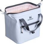 Stanley All Day Julienne Mini Soft Cooler Bag and Lunch Box 7.4 Quarts | 10 Can Cooler with Handles and Strap | Stays Cold for Hours | Insulated Travel Bag with Zipper | BPA-Free | Dew Drop