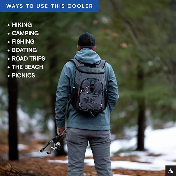 Titan by Arctic Zone Deep Freeze Backpack Cooler 24 Can
