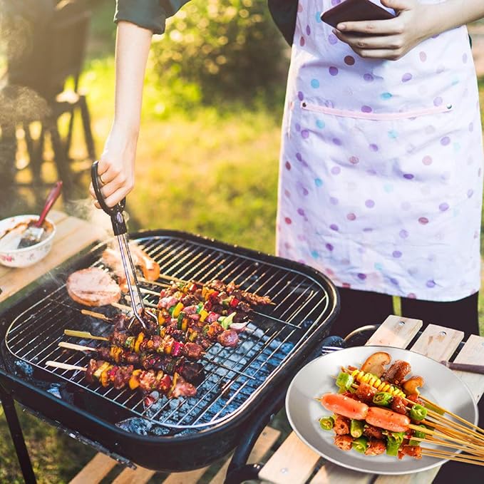 Set of 16 Stainless Steel Camping Plates Outdoor Dinnerware Barbecue Tableware Travel Friendly Meal Plate Cookwares Rusts Dinner Plates