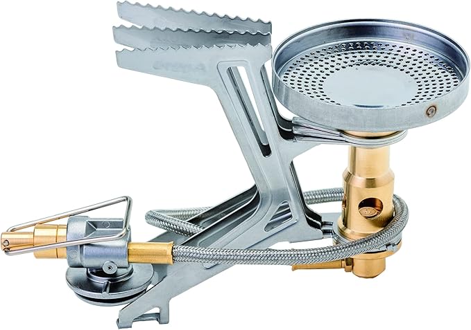 SOTO Fusion Trek Detachable Compact & Portable Camping Gas Stove with Micro Regulator Valve System, Wind-Resistance Backpacking Stove for Outdoors, Hiking, Cooking - Shipped Empty