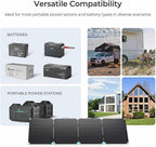 Renogy 220W Portable Solar Panel Suitcase, 23% High Efficiency Foldable Solar Charger for Power Station, Durable for Decades, with Sturdy Kickstands, IP67 Waterproof for RV Camping Off-Grid Blackouts