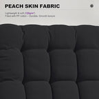 PURPLE LEAF Outdoor Reclining Chair Patio Zero Gravity Chaise Lounge Folding Chair with Removable Cushion Adjustable Headrest for Lawn Camping Beach Pool Black