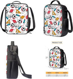 Sports Backpack with Lunch Box 1St Grade Backpack Boys Lightweight Trendy Bookbag for Boys 8-12 with Lunch Box 4 Piece School Bag for Boys 10-12 Travel Hiking Daypack Camping