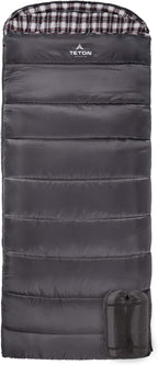 Teton Celsius Regular, 25F, 20F, 0F Degree Sleeping Bags, All Weather Bag for Adults and Kids, Camping Made Easy and Warm, Travel Sack Included