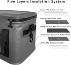 Soft Cooler 30 Cans Cooler Bag Insulated 100% Leak Proof Waterproof Beach Cooler Portable Lightweight Camping Cooler Soft Ice Chest