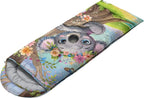 AILONEN Kawaii Panda Sleeping Bags,Lightweight & Waterproof,3 Season Warm & Cool Weather,Dreamy Purple Flower Animal Themed Sleeping Bags for Boys,Girls,Kids,Adults Travelling,Outdoors