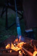 CAMPINGMOON Camping Grill Torch Dual Fuel Head Flame Adjustable for Charcoal Starter with Storage Case MT-3955/I-1010 (Propane + Isobutane)