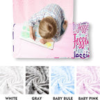 Personalized Toddler Nap Mat for Preschool, Custom Name Kids Sleeping Bag for Daycare, Kindergarten Roll Up Sleeping Mat with Removable Pillow and Soft Blanket, Fun Themes for Boys & Girls