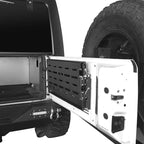 Hooke Road Wrangler JK Tailgate Table Camping Cargo Shelf Storage Rack Compatible with Jeep Wrangler JK 07-18 (Upgrade Extended Version)