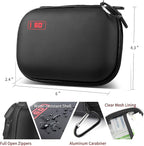 I GO 85 Pieces Hard Shell Mini Compact First Aid Kit, Small Personal Emergency Survival Kit for Travel Hiking Camping Backpacking Hunting Marine Car
