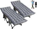 ABORON Heavy-Duty Folding Guest Bed for Adults, 500lb Capacity, Portable Extra Cot with 1211D Double Layer, Ideal for Indoor Guest Stays & Temporary Home Use