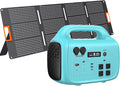 Solar Generator 1000W PB-1000 Portable Power Station with 200W Solar Panel Included, 1024Wh LiFePO4 Battery with 120V AC Outlet for RV Camping Outdoor Home Emergency Backup, Fast Charging