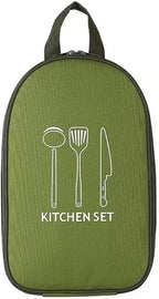 Outdoor Tableware Portable Set Picnic Knife Kitchen Storage Utensils Picnic Supplies Full Set of Camping Equipment