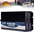 3000W 4000W 5000W Pure Sine Car Inverter Power Voltage Converter DC 12V/24V/48V/60V/72V to 110V / 220V 230V AC Pure Sine Wave Inverter Transformer Converter for Camping RV (Color : 72Vto220V, Size :