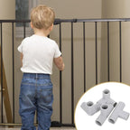 ERINGOGO 4Pcs Baby Playpen Replacement Connectors Baby Playpen Parts T-Shaped Joints Baby Play Yard Tent Playpen Accessories