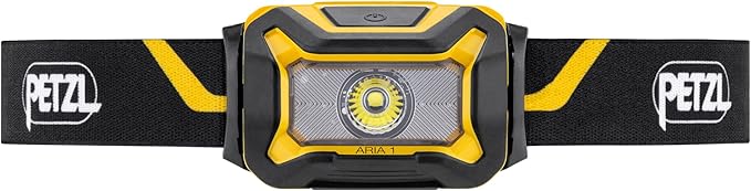 PETZL ARIA 1 Headlamp - Black/Yellow (350 lm) [Legacy]