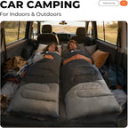 Sleeping Bag for Adults Warm Weather, Compact Lightweight Backpacking Sleeping Bag with Compression Sack, Camping Essentials Gear for Hiking Travel Climbing Outdoor & Indoor Use