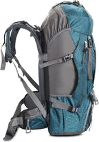 Bseash 60L Waterproof Hiking Camping Backpack with Rain Cover, Large Outdoor Sport Travel Daypack Rucksack for Climbing