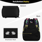 Tropical Pineapples Fruits Cooler Backpack Insulated Leak Proof Beach Cooler Bag Soft Lunch Picnic Hiking Camping Backpack Cooler