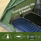 1/2/4 Person Camping Tent - Lightweight Backpacking Tent, Waterproof Windproof Easy Setup Hiking Tent, Suitable for Outdoor, Family, Camping, Hunting, Mountaineering Travel