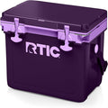 RTIC Ultra-Light 22 Quart Hard Cooler Insulated Portable Ice Chest Box for Drink, Beverage, Beach, Camping, Picnic, Fishing, Boat, Barbecue, 30% Lighter Than Rotomolded Coolers