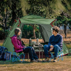 KAZOO 2／4 Person Camping Tent Outdoor Waterproof Family Large Tents 2/4 People Easy Setup Tent with Porch Double Layer | Outdoor, Waterproof, Family, Large, Tents, Easy Setup
