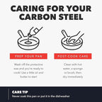 GreenPan x Bobby Flay 18" x 11" Carbon Steel Double Burner Pan, Pre-Seasoned Ready to Use, Induction Compatible, High Heat & Oven Safe Durable Cookware, Cast Iron Alternative