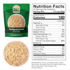 Valley Food Storage Multigrain Dried Cereal | 10-Bag Bucket, 100 Servings | Premium Emergency Food Supply, 25 Year Shelf Life | Survival Breakfast Food for Camping, Prepper Storage & Off-Grid Living