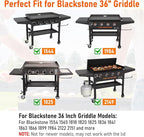Upgrade Griddle Replacement Top for Blackstone 36 Inch Flat Top Grill 1554 1818 1820 1825 2151, Heavy Duty Steel Flat Top Griddle Replacement for 36" Blackstone