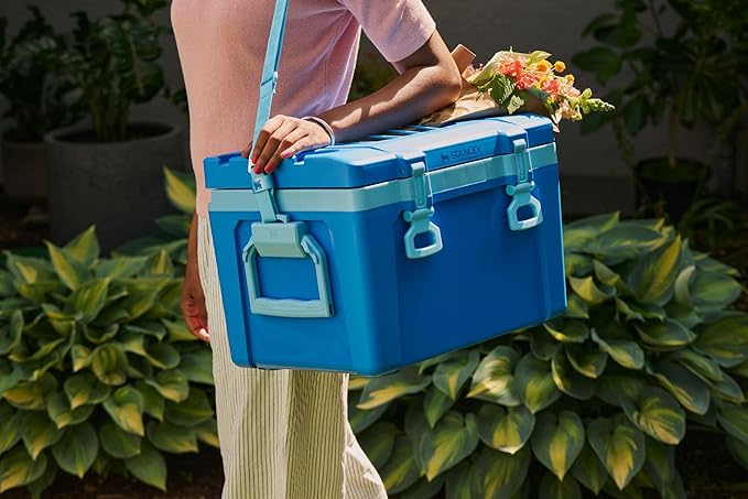 Stanley Adventure Outdoor Cooler | Heavy Duty Outdoor Camping Cooler with Easy Carry Handle | BPA-Free