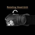 Princeton Tec Remix LED Headlamp (Black, 300 Lumens White and UV)