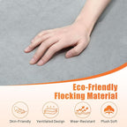 Car Bed Backseat for SUV, Car Camping Bed Platform | Folding Mattress, Eco-Friendly Flocking Portable Travel Platform, No-Inflation Foldable Backseat Mattress, Camping Essentials for Sleeping, Gray
