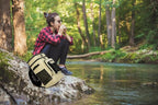 Insulated Cooler Backpack, 40L Leakproof Backpack with Double Compartments for Men & Women, Large Lunch Cooler for Camping, Beach, Travel, Picnic, Up to 48 Cans