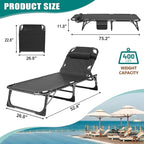 DoCred Folding Camping Cot with Mattress, 2 Pack Heavy Duty Folding Cot for Adults, Portable Sleeping Cot Bed Adults Outdoor Bed with Carry Bag, Travel Camp Cots