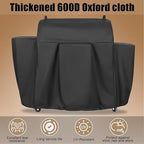 QuliMetal Grill Cover for Camp Chef 36 Inch Pellet Grills - 600D Heavy Duty Waterproof and UV Resistant for Camp Chef 36 Inch Pellet Grill,SmokePro LUX 36, SmokePro SGX 36