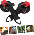 2pcs Heavy Duty Suction Cup Hooks for Outdoor Car Mounted Tent Durable Vacuum Hooks for Camping Window and Door Use Easy Installation and Strong Gripping Power