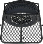 Tire Table Small Aluminum Camping Table for Camp, Travel, Tailgating, Biking, Hunting and Outdoor Work | Easily Holds 50 Pounds | No Tools or Hitch Required for Installation | 23.5" x 19" x 1.5"