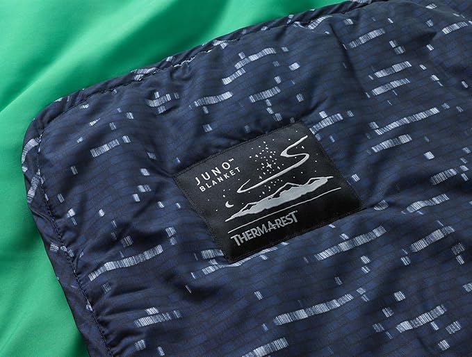 Therm-a-Rest Juno Insulated Camping and Backpacking Blanket, Warp Speed Print One Size