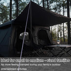 Vidalido Tents，6-8 Person Camping Tent with Extended Vestibule，2 Room Weather Resistant Family Tents，Easy Install Waterproof Outdoor Tent for Backpacking and Camping Hiking