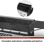 Royal Gourmet Event 8-Burner BBQ Propane Gas Grill with Cover, Picnic or Camping Outdoor