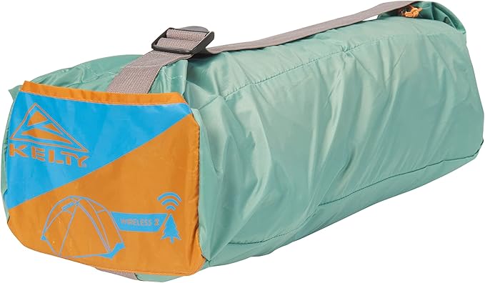 Kelty Wireless Freestanding Camping Tent, 2 4 or 6 Person Size, Huge Interior and Peak Height, Intuitive + Easy to Pitch, Color Coded Setup